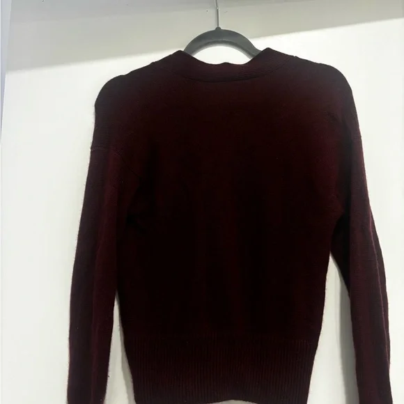 Boxy Wool & Cashmere Theory Cardigan - Picture 3 of 6